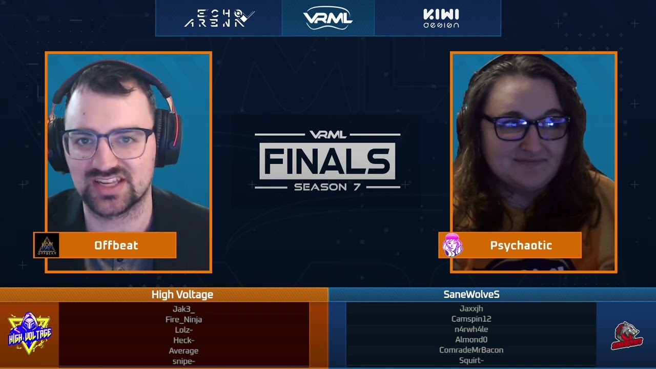 Echo Arena - NA Season 7 Finals Day 1 - VRML