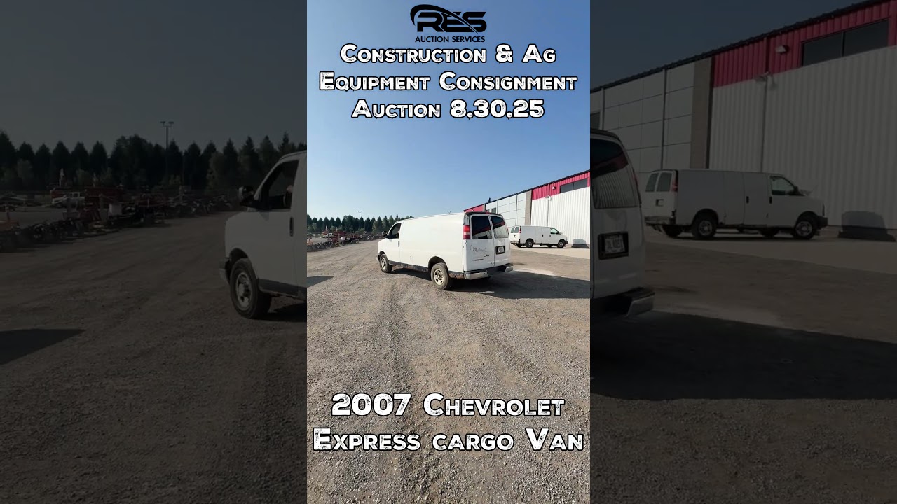 2007 Chevrolet Express Cargo Van 
