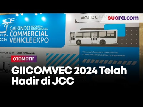 GIICOMVEC 2024 Telah Hadir di JCC, Seremoni Berlangsung Esok Hari