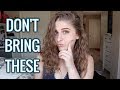 What NOT to Bring to College & What to Do INSTEAD! | My Drifting Desk