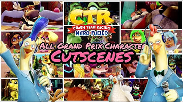 EVERY Grand Prix Character Intro (COMPILATION) from Crash Team Racing (with character-based music!)