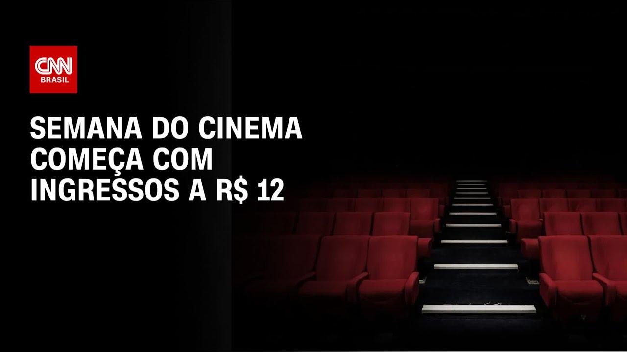 Semana do cinema começa com ingressos a R$ 12 | BRASIL MEIO-DIA - YouTube