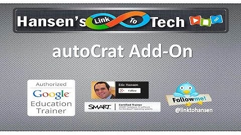 Using autoCrat to create Google Docs from Forms