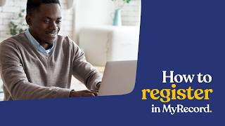 How to register in MyRecord
