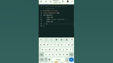 find character lowercase or uppercase #c++#if-else condition