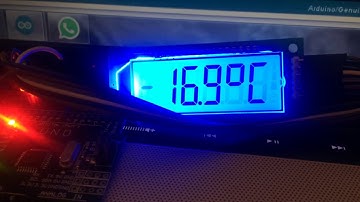 HT1621 6 digit 7 segment LCD display - test 2