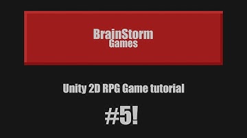 Unity 2D Top Down RPG - Episode 5
