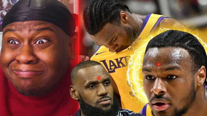 BRONNY JAMES is one of the worst players in summer league *REACTION* LEBRON GOTTA TALK TO HIM 😂
