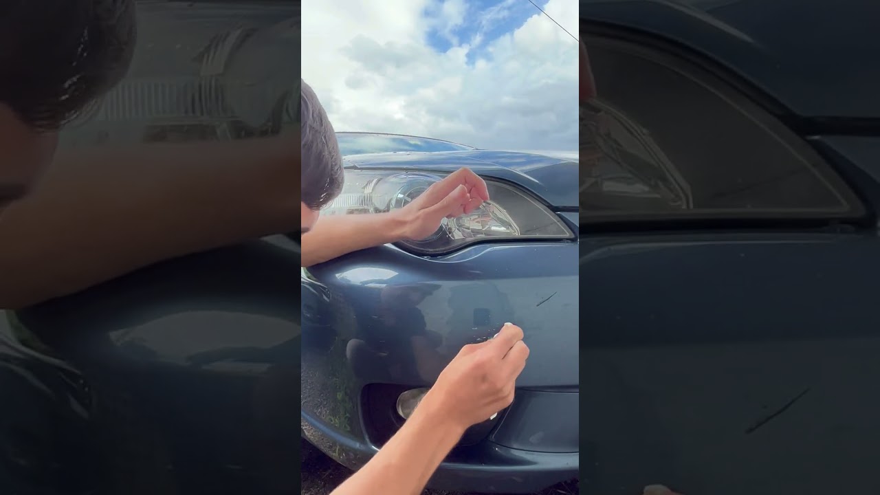 Livehack! Easy Paintscratch Removal in under 5 Minutes