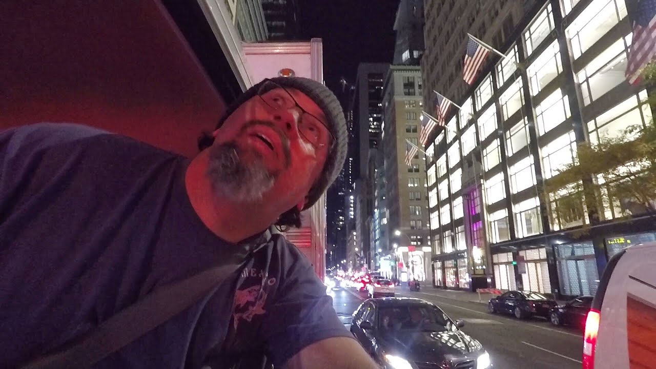 Driving into NYC and Legally Stealth Camping in Times Square