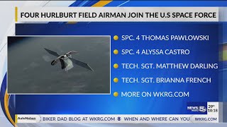 Four Hurlburt Field Airmen transition into Space Force
