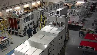 Time Lapse Video of 2 x Packaged Substations Manufactured By BMC