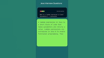 What is lambda expression in Java #coding #shorts #java