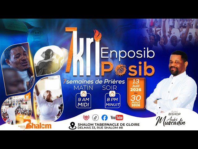 EN DIRECT🔴 | 7 KRI ENPOSIB POSIB| MARDI BACKUP | MARDI 21  JUILLET 2026 | RSF