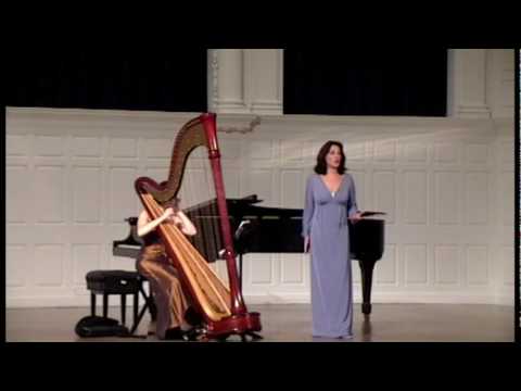 Deux Sonnets by Andre Caplet for soprano/harp