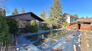 Amazing ABANDONED 1962 Mid Century Home Left Frozen In Time