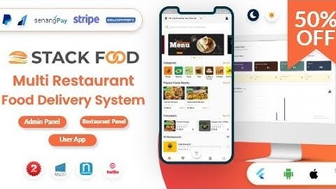 Multi Restaurant - Food Delivery App Admin and Restaurant Panel | How to build food delivery apps