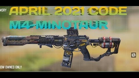 APRIL 2021, NEW CODE. M4-MINOTAUR