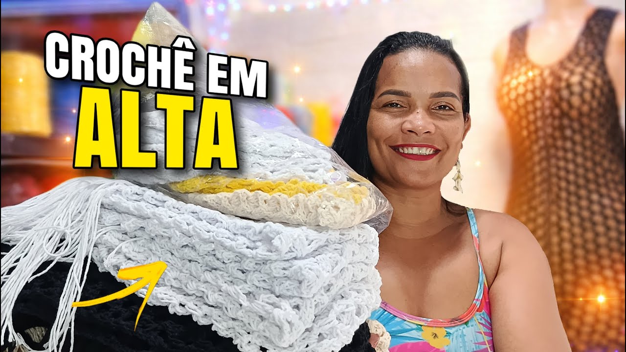 CROCHÊ EM ALTA! Muita Produção e Dedicação 🧶✨
