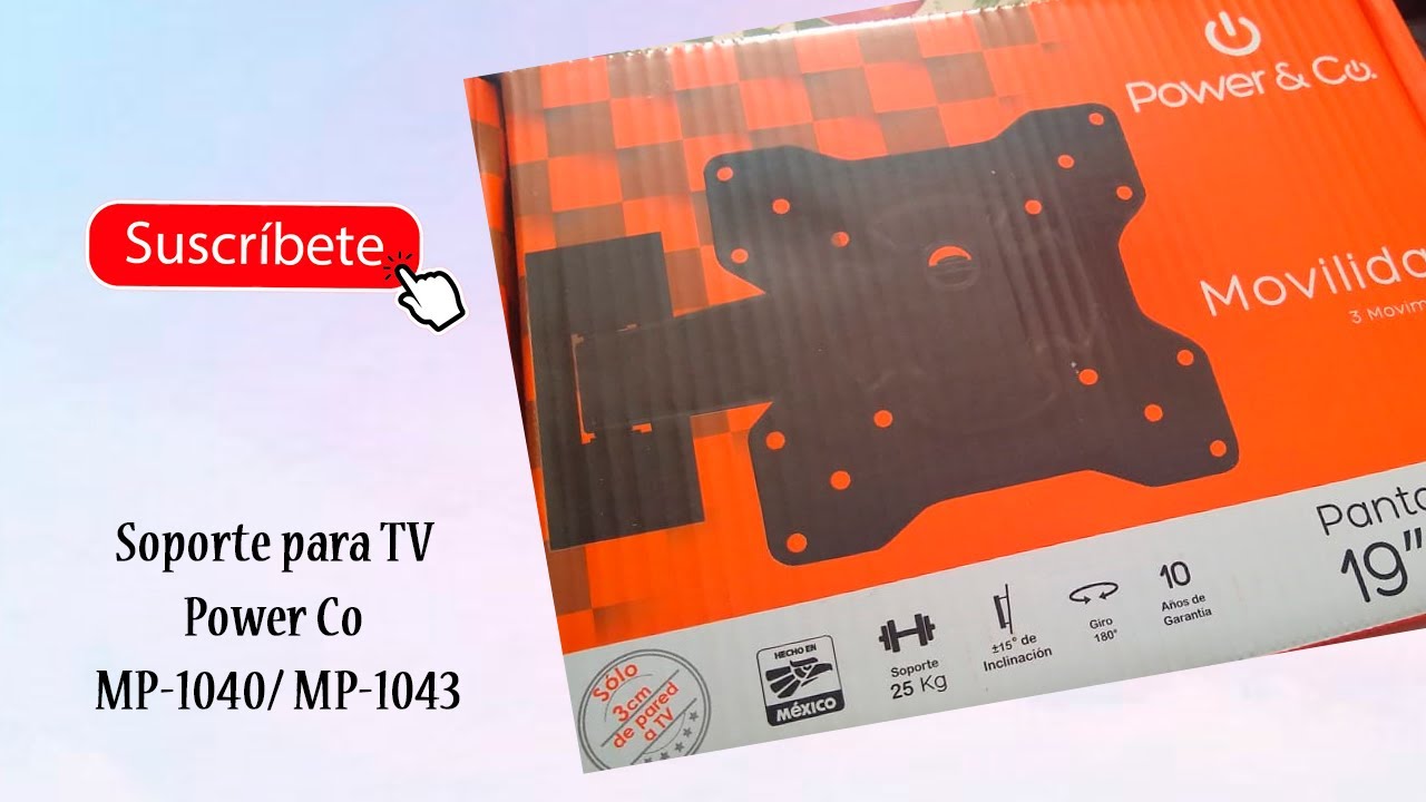 soporte Movil Power and Co MP 1043 Unboxing en español