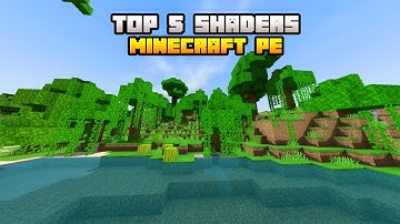 Minecraft PE - Top 5 BEST SHADERS For Low & High end devices.