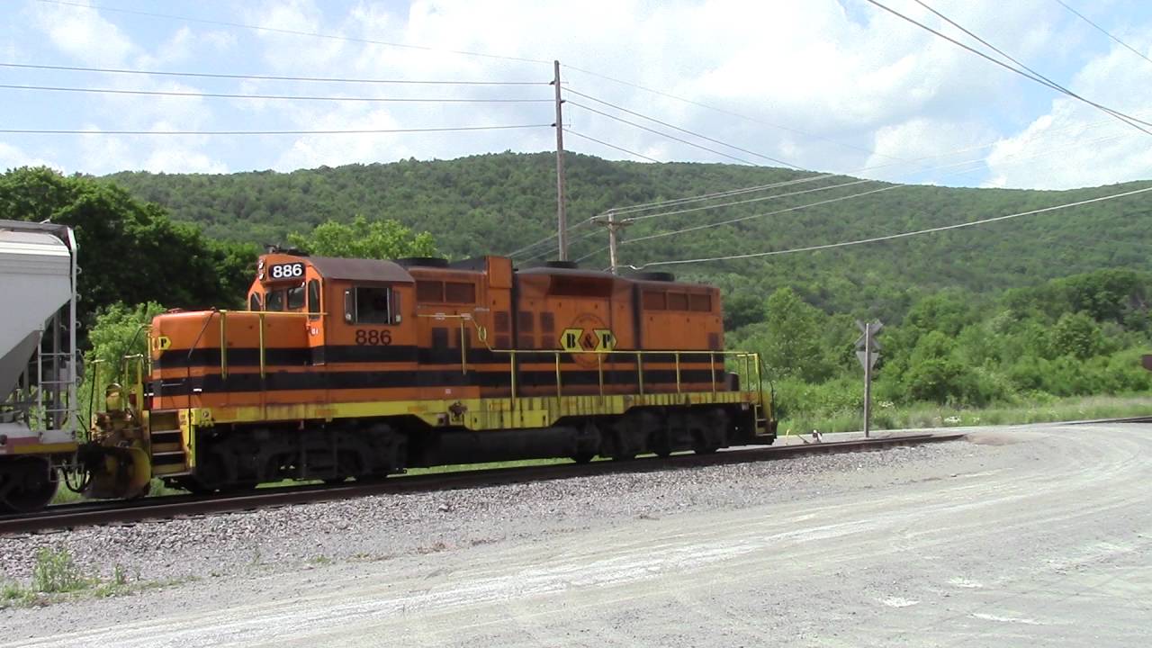 Wellsboro and Corning Railroad switching at Wellsboro Junction, PA