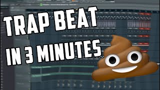 Trap beat in 3 minutes