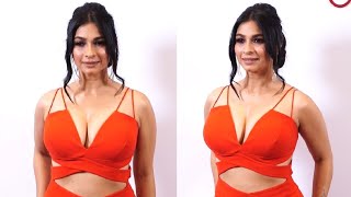 Tanisha Mukherjee BOLD In Red Dress At Launch Of Valentino Store