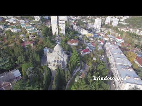 Армянская церковь св  Рипсиме с высоты птичьего полета