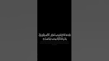 وهو الذي يقبل التوبة عن عباده | #كرومات_قرآن للقارئ محسن الدوسري.