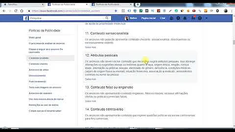 O que não pode vender no Facebook?