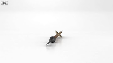 Plumbatae darts 3D model by 3DModels.org