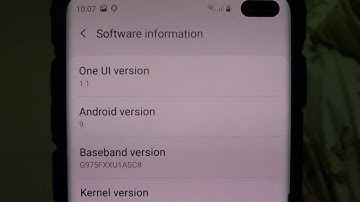 Samsung Galaxy S10 / S10+: How to Find your Android Version