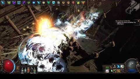 Path Of Exile[3.9] Tornado Shot VS The guardian T16 Awakening level 8 (์No HH,No Barrage)