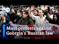 Georgian parliament passes &#39;foreign influence&#39; law despite mass protests | DW News