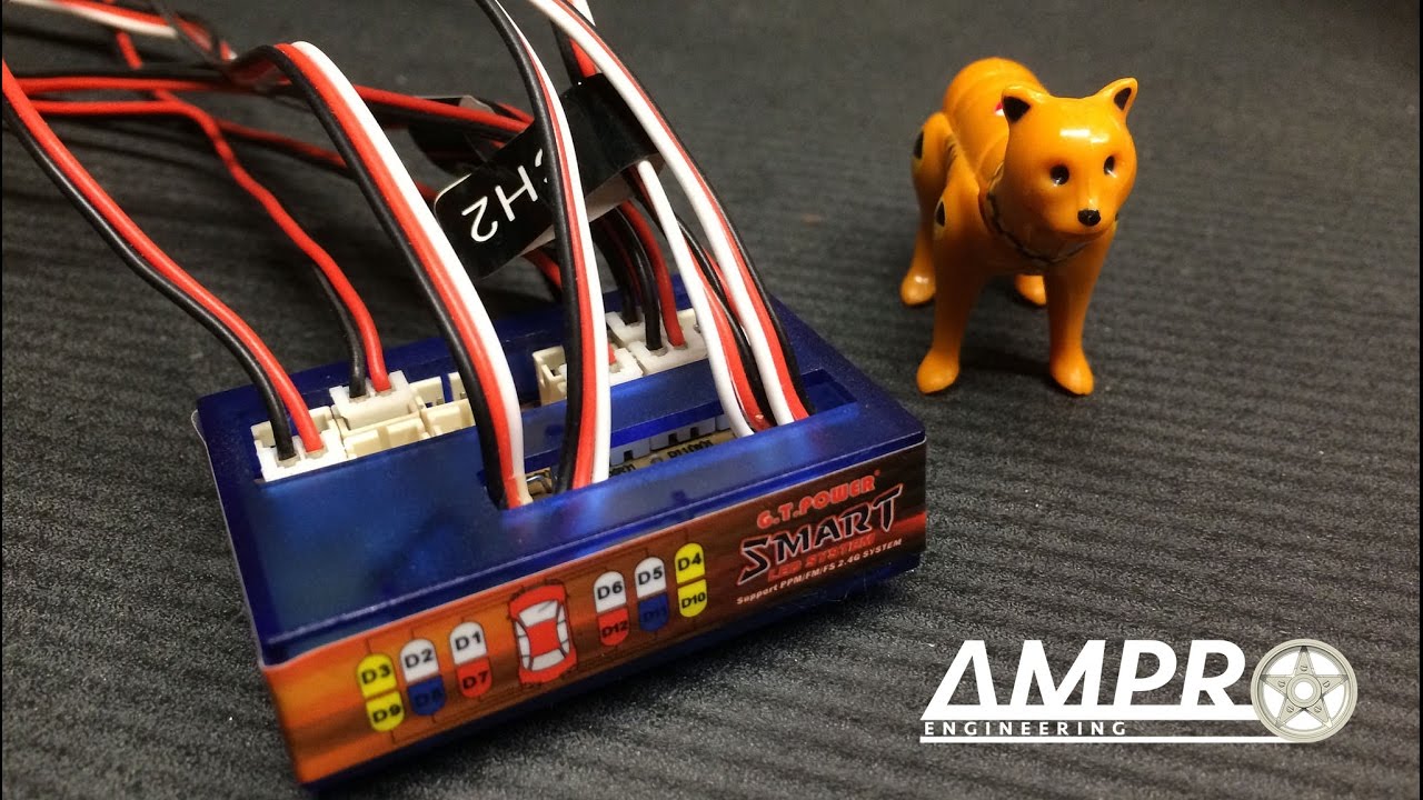 E30: RC Car Lighting Kit Review, PART 2- G.T. Power SMART LED System