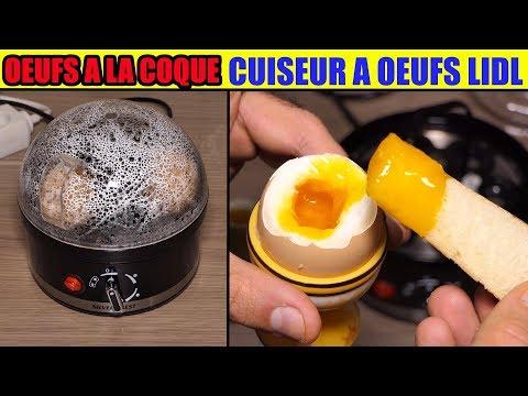 lidl cuiseur a oeufs test oeufs a la coque silvercrest sed 400w Egg Cooker  eierkocher 