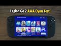 lenovo legion go 2 AAA oyun testi 🔥