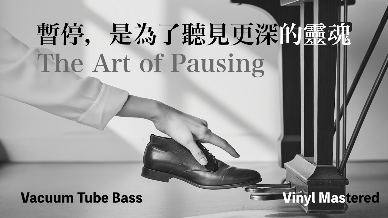 🥃 暫停的藝術｜20分鐘極致黑膠感真空管爵士｜《The Art of Pausing》Full Album 全新專輯｜深沉重低音．黑白靜謐時光．Analog Minimalist Jazz