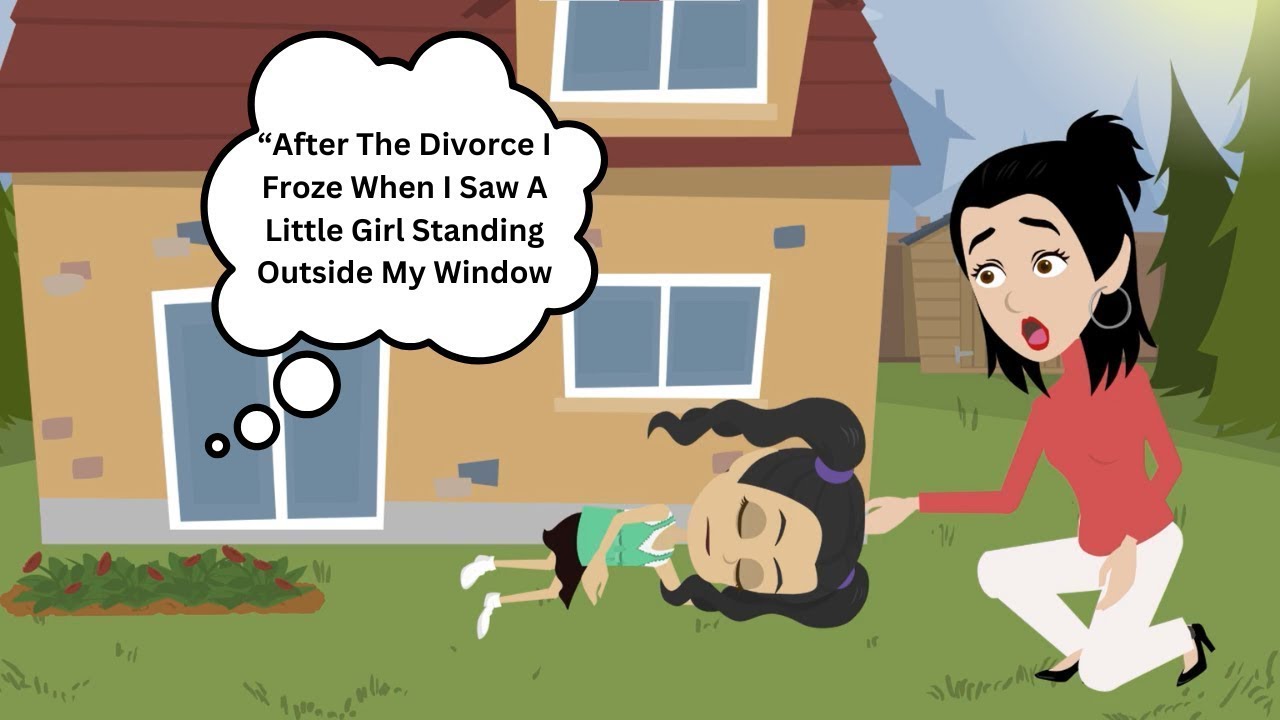 “After The Divorce I Froze When I Saw A Little Girl Standing Outside My Window