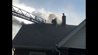 Columbus Fire Department: Vertical Ventilation 807 1/2 Reed Street 6-1-22 Part 2
