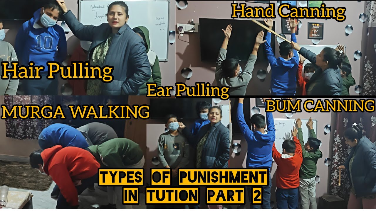 Types of Punishment (Part 2) in Tution😡 | Punishment Vlog- Murga walking, Ear Pulling, Hand Pulling