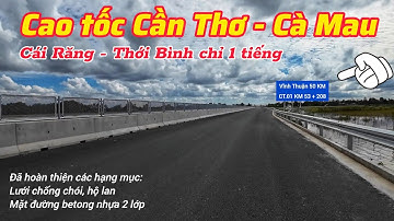 Cao tốc Cần Thơ - Cà Mau hoàn thành tháng 11/2025 tại nút IC5 giao Quốc lộ 61 ở xã Vị Thủy