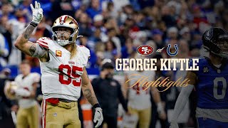 George Kittle's Best Plays from 115-Yard Game vs. Colts | Week 16