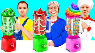 Кулинарный Челлендж: Я против Бабушки | Удивительные Кулинарные Лайфхаки от TaTaRa Challenge