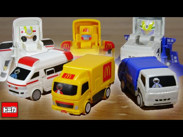 McDonald's delivery trucks are hot! Happy Set Tomica Jubraver 2nd
