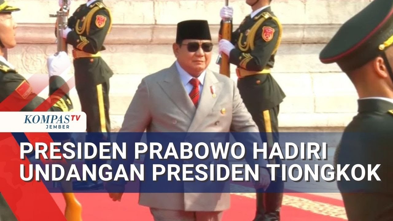 Presiden Prabowo Hadiri Parade Militer di Beijing, Penuhi Undangan Presiden Xi Jinping
