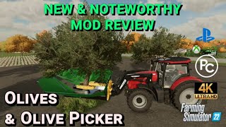 Olives + Olive Picker | Mod Review | Farming Simulator 22