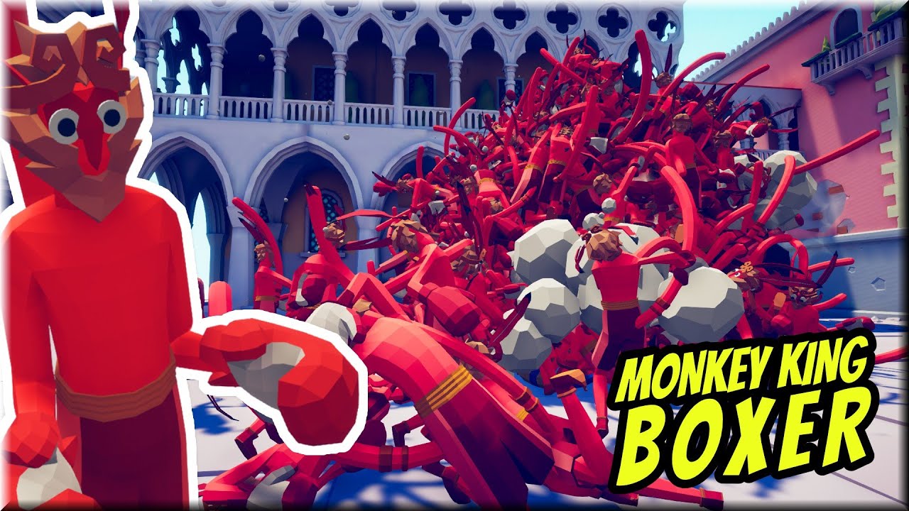 Fusion🥊 Boxer Monkey King vs EVERY FACTION - Totally Accurate Battle ...