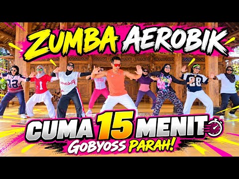 15-MINUTE ZUMBA AEROBICS FOR AN INTENSE SWEAT SESSION